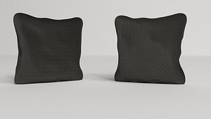 3D model pillows fabric