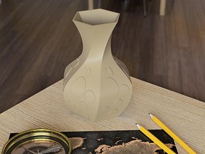 Vase 03 3D