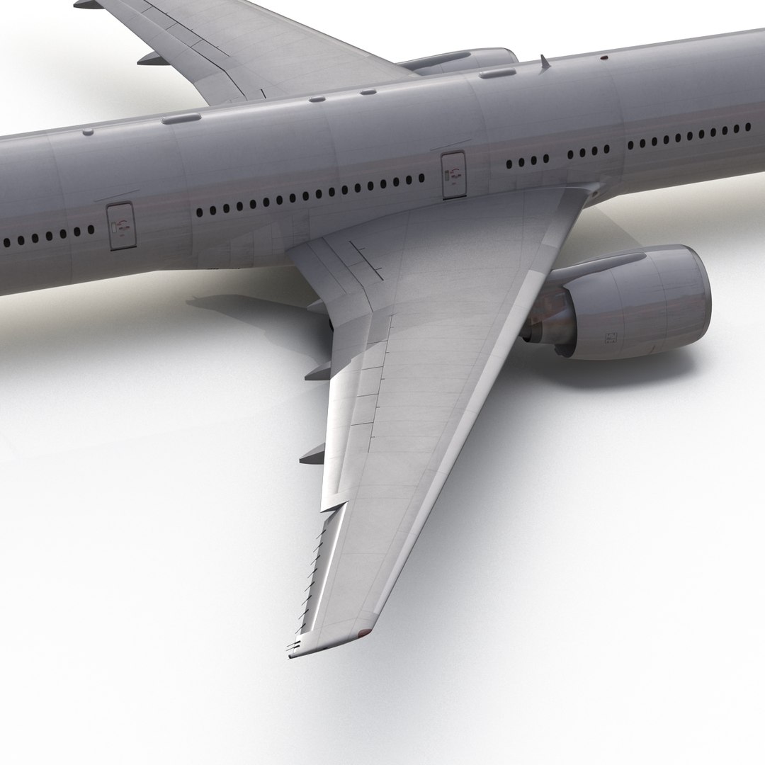 3d Model Boeing 777-300 Generic