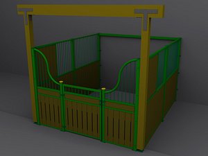 horsebox 3d max