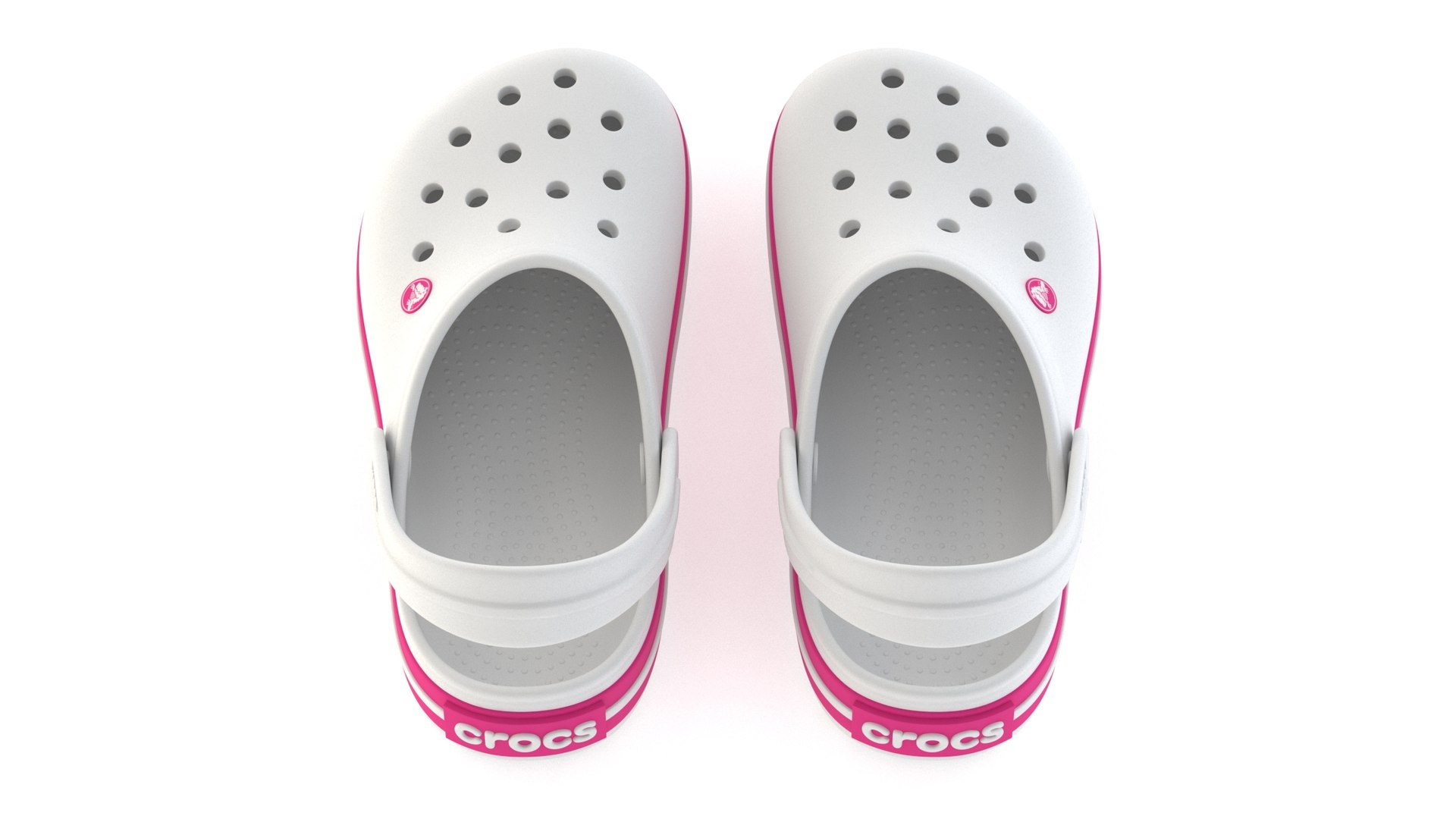 3D Crocs Crocband Pink Crush - TurboSquid 2416304