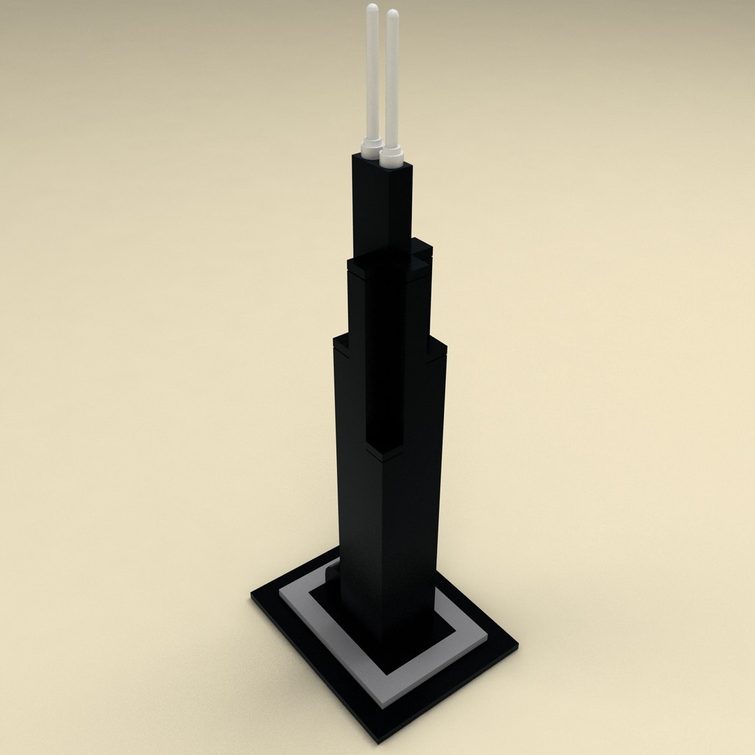 willis tower lego set