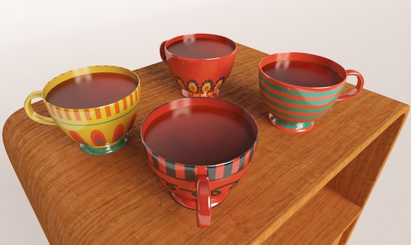 Tea cup model - TurboSquid 1562970
