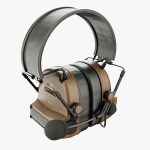 headset military 3D model