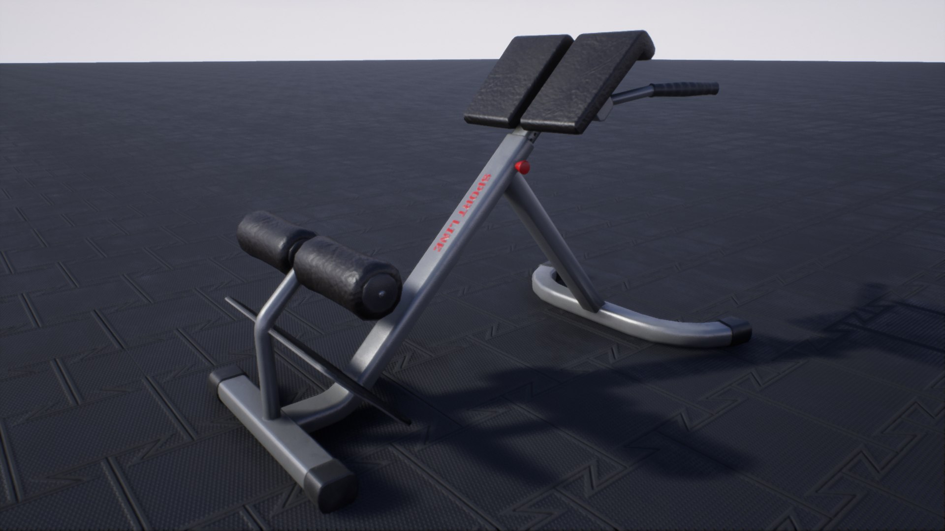 3D Pbr Hyperextension Bench - TurboSquid 1369239