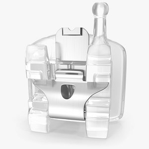 Ceramic Self Ligating Dental Braces Bracket V02