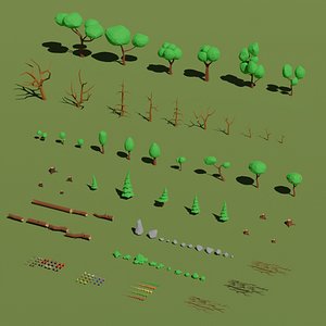 Low-Poly Nature Pack