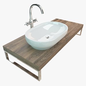 3D bathroom washbasin wash plate