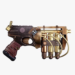 3D Steampunk Gun Tutorial
