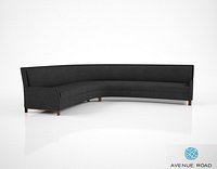 Avenue Road Perry Street Boomerang Sofa
