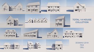 Sawston houses collection1 model