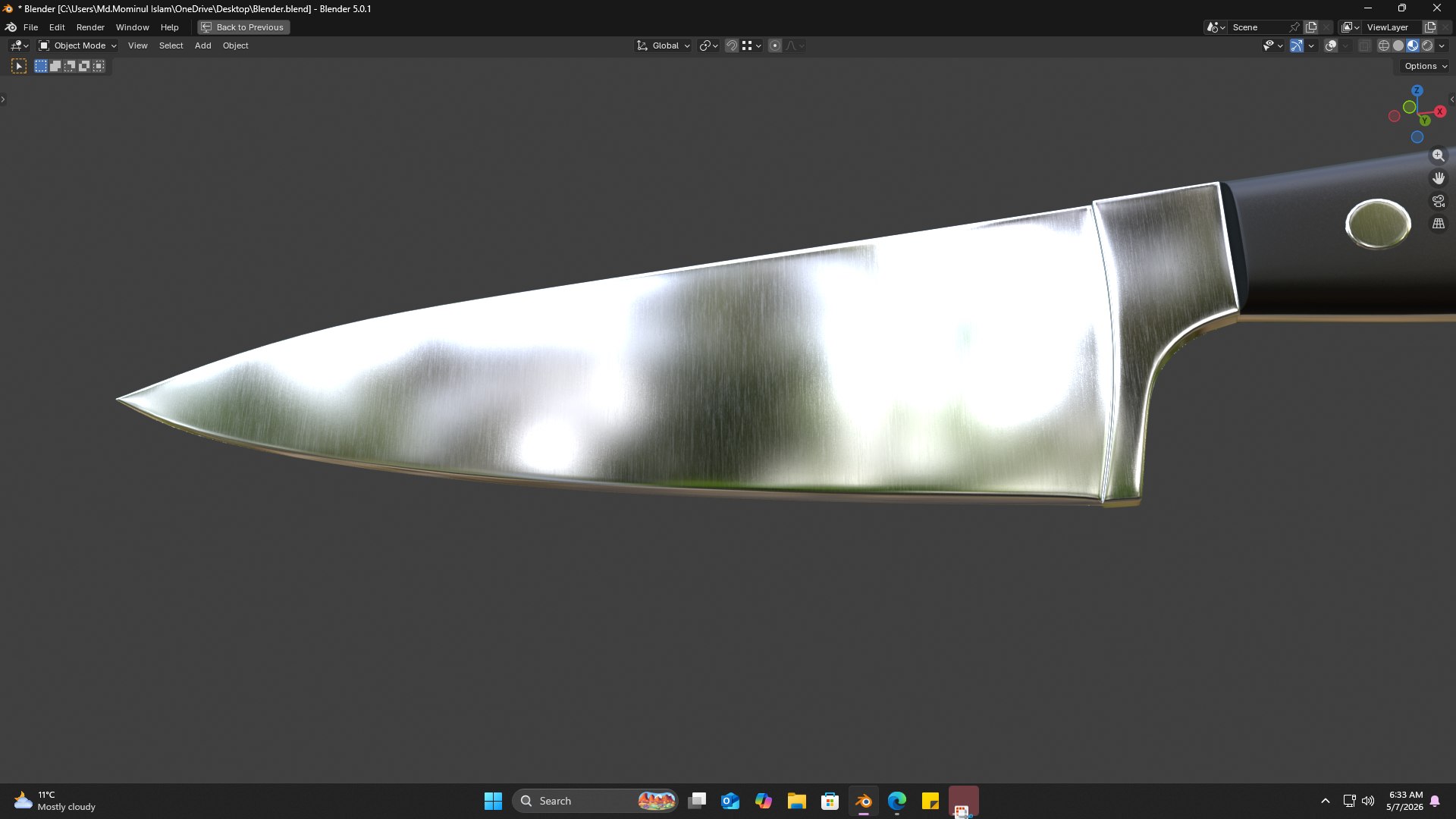3D Kitchen Knife PBR model https://p.turbosquid.com/ts-thumb/jZ/AxXe2V/4s/screenshot20260507063350/png/1778114660/1920x1080/fit_q87/cece6006377ff583289692725533bbc416f69414/screenshot20260507063350.jpg