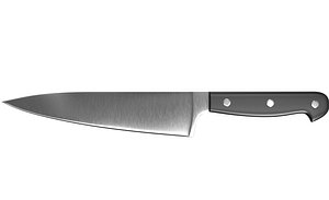 3D Kitchen Knife PBR model