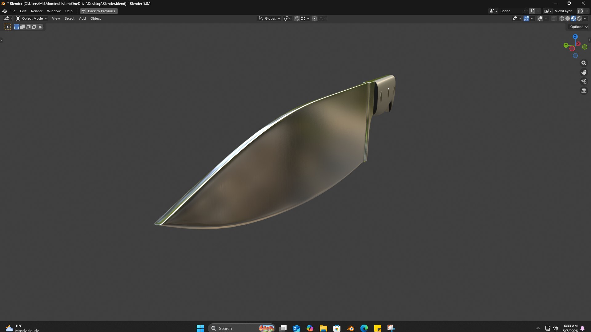 3D Kitchen Knife PBR model https://p.turbosquid.com/ts-thumb/jZ/AxXe2V/pw/screenshot20260507063359/png/1778114645/1920x1080/fit_q87/db3b3cdbf559c02ab525e0f4cc0d3f81128b52ae/screenshot20260507063359.jpg