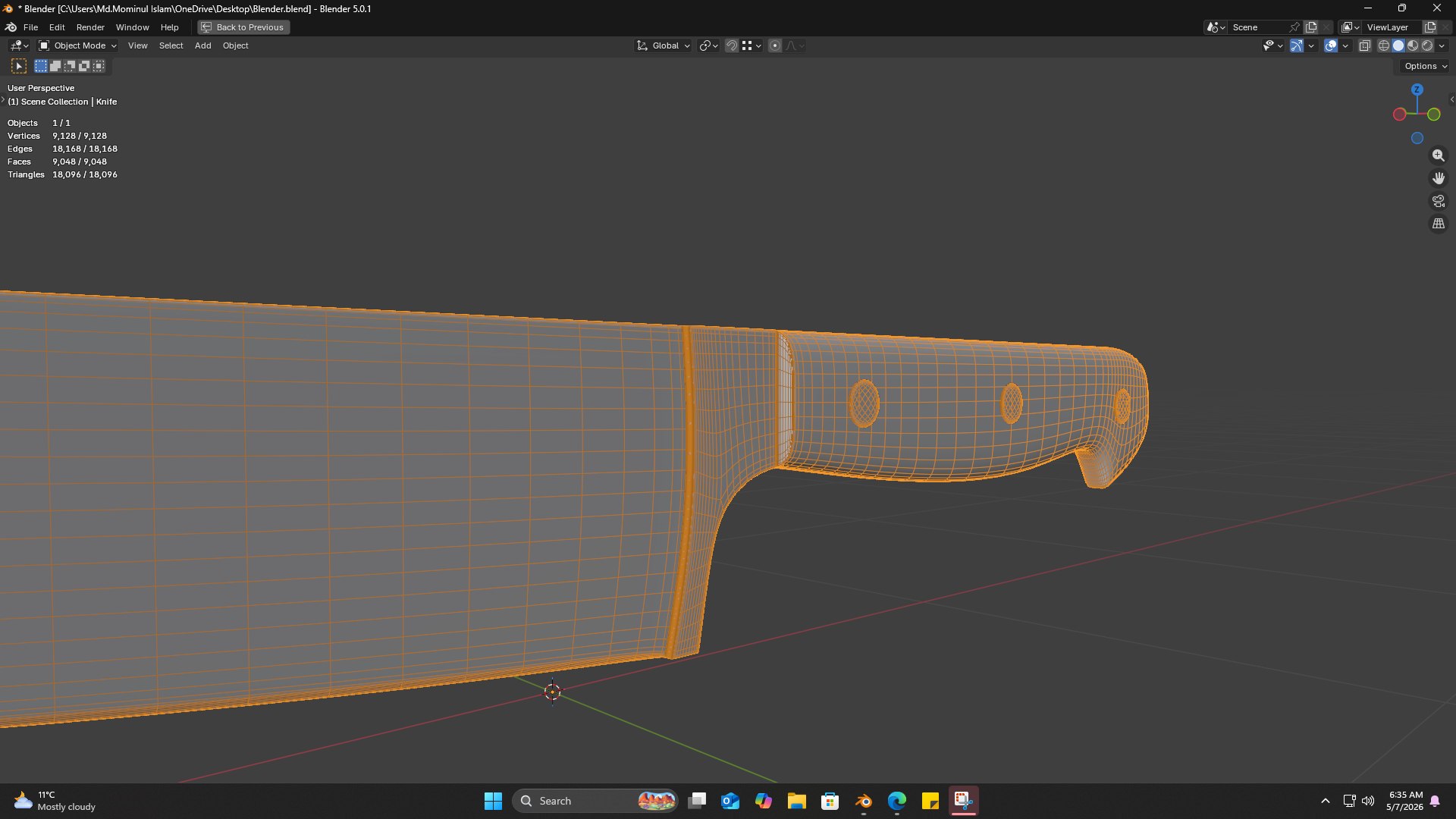 3D Kitchen Knife PBR model https://p.turbosquid.com/ts-thumb/jZ/AxXe2V/wl/screenshot20260507063520/png/1778114493/1920x1080/fit_q87/3fcdf18910eb3d592f12ca4b87f62d1e653b0467/screenshot20260507063520.jpg