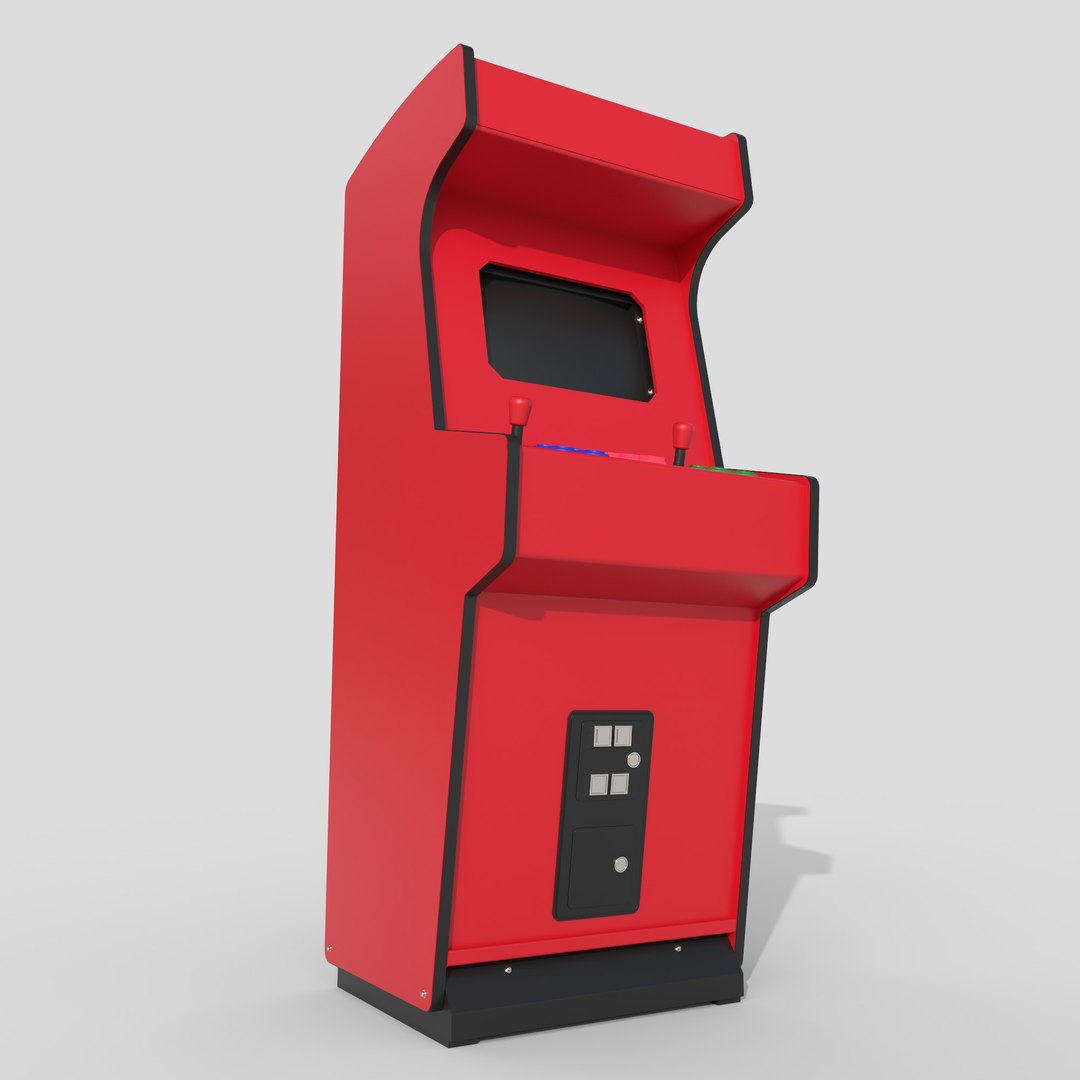 3D Atari Machine - TurboSquid 2341703