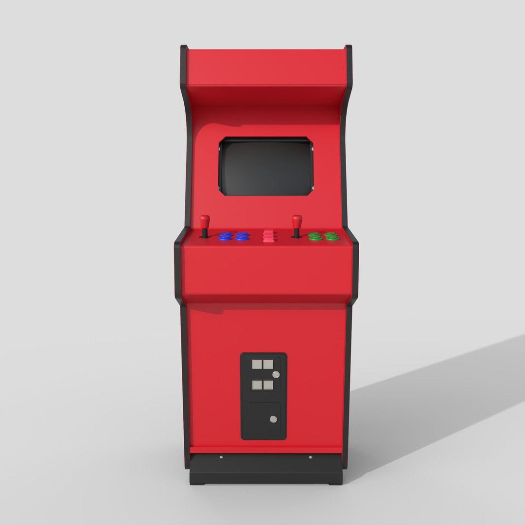 3D Atari Machine - TurboSquid 2341703