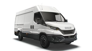 3D Iveco Daily Van 2022 L3H3 model