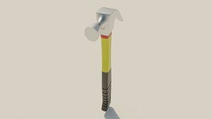 carpentry hammer ar 3D
