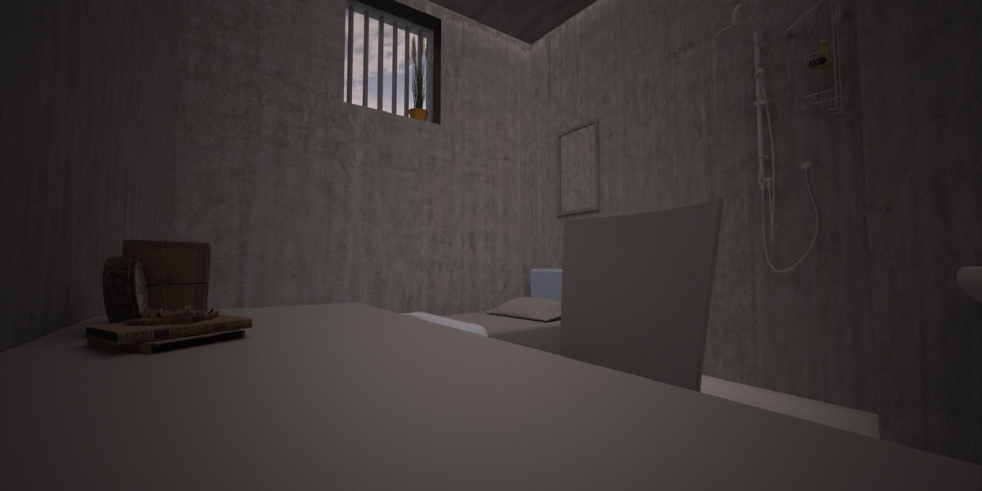 3D Prison Cell - TurboSquid 1327612