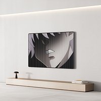 151 tv wall kit 03 super minimal warm gray and wood 01