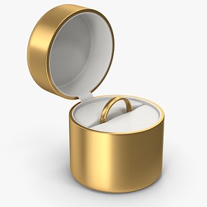 Round Ring Box With Ring