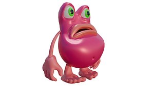 Monster funny cartoon