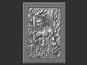 3D Tibetan Buddha