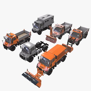 Mercedes Unimog U500 Trucks Collection