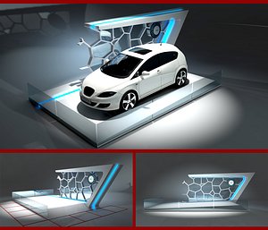 Car Exhibition Stand