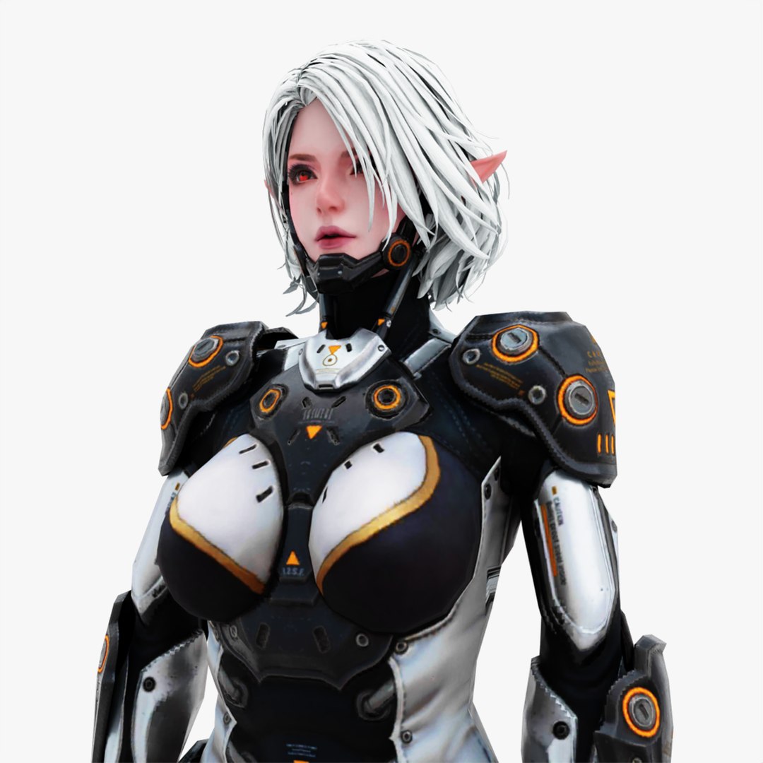 3D Elf mechanic blend model - TurboSquid 2089336