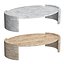CARDIN OVAL COFFEE TABLE