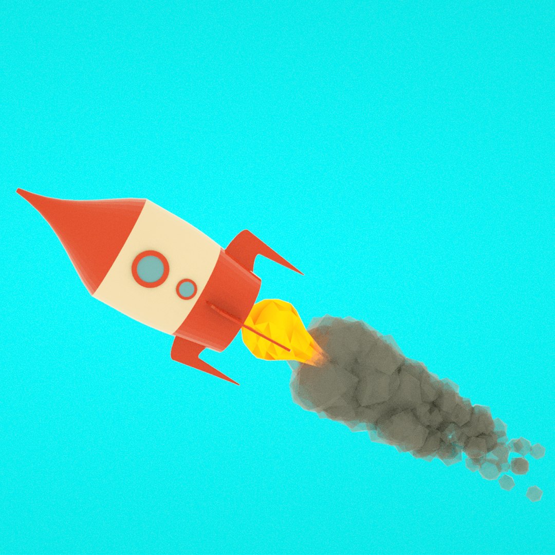 3D Rocket Smoke Animation - TurboSquid 1209439