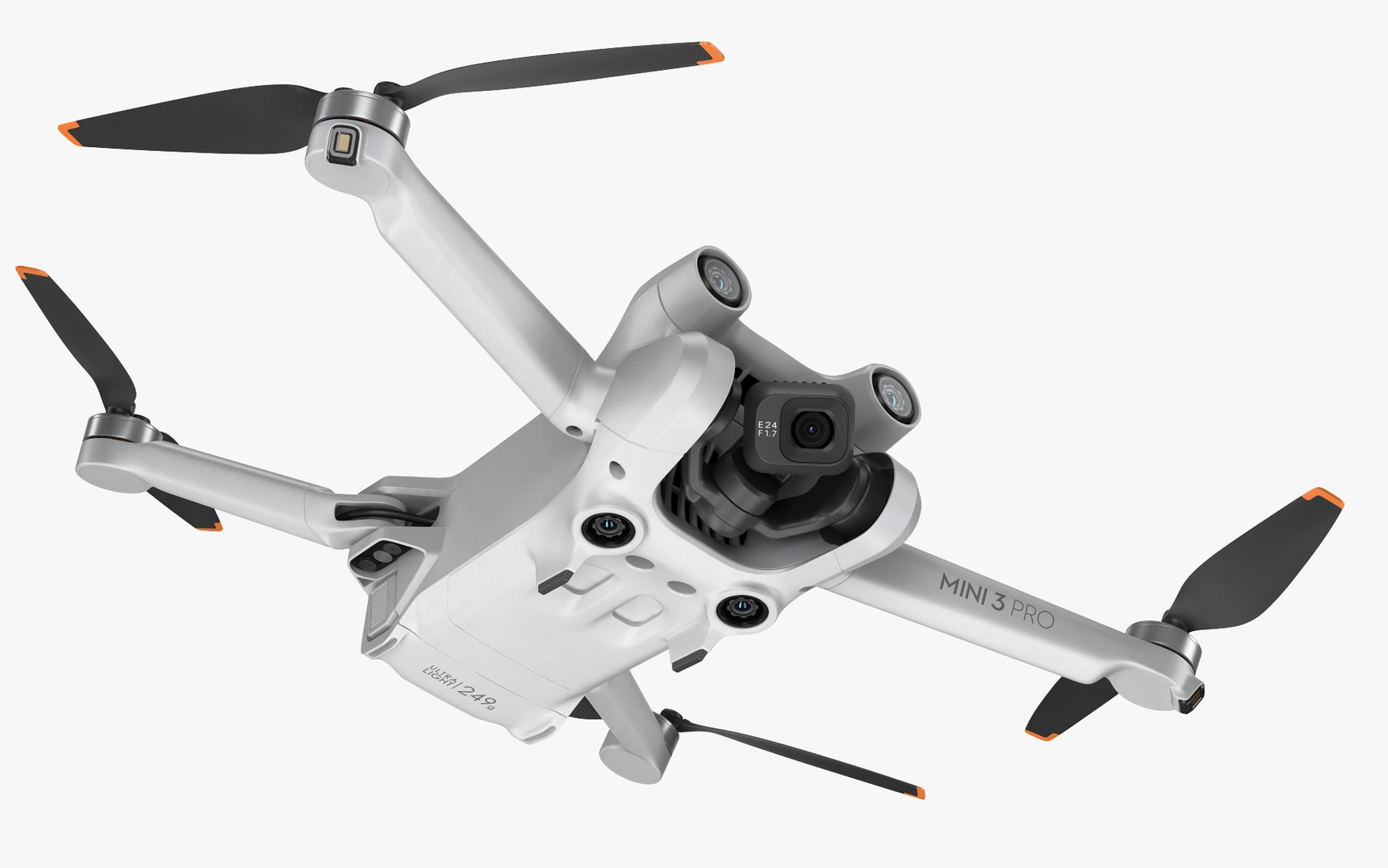 3D DJI Mini 3 Pro https://p.turbosquid.com/ts-thumb/jZ/r7Cqtv/Cn/dji_mini_3_pro_11/jpg/1673349635/1920x1080/fit_q87/af55ac4583e361583511f91415cc6acc537a96ea/dji_mini_3_pro_11.jpg