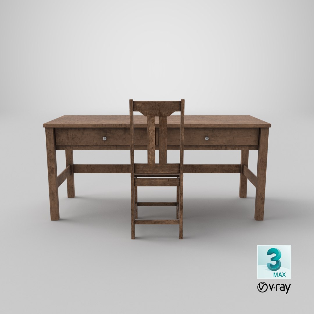 old table chair 3D model https://p.turbosquid.com/ts-thumb/jZ/sFSrAD/LL9C4VjB/render.0001/png/1527108291/1920x1080/fit_q87/ac305383a4d84e9c15eb3eb954b5d81173ea4399/render.0001.jpg