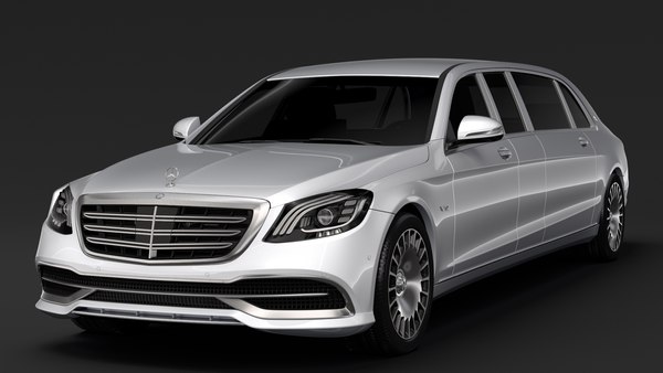 mercedes maybach s 650 3D model