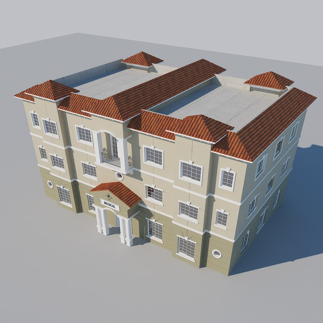 Building Render Model - TurboSquid 1418072