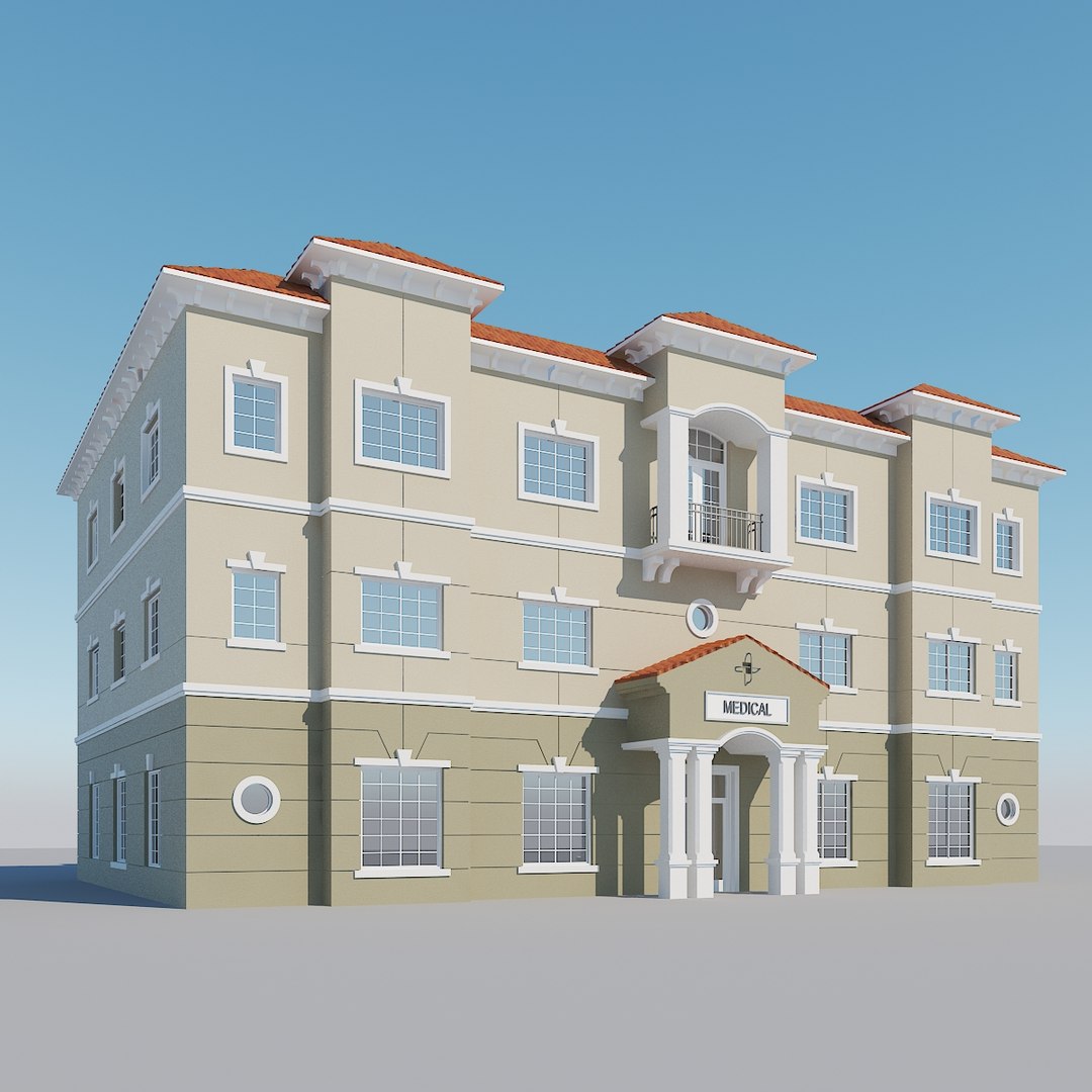 Building Render Model - TurboSquid 1418072