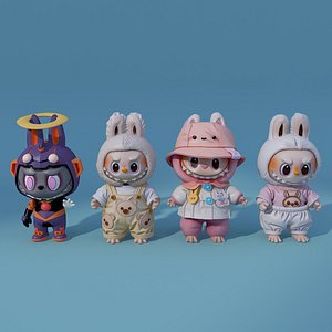 3D model Labubu 03
