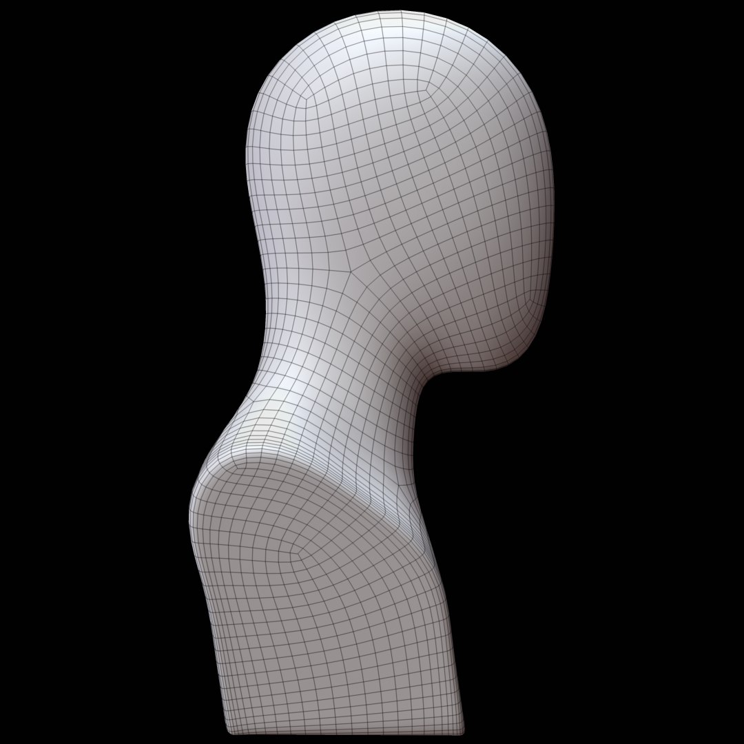 3D model male mannequin head man - TurboSquid 1629197