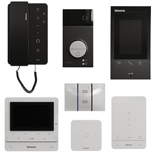 3D Intercom And Security Set 11 Bticino Set