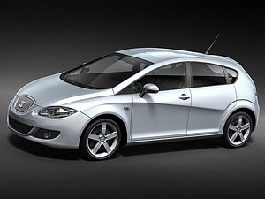 seat leon 2006 3d 3ds
