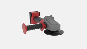 braking grinder 3D model