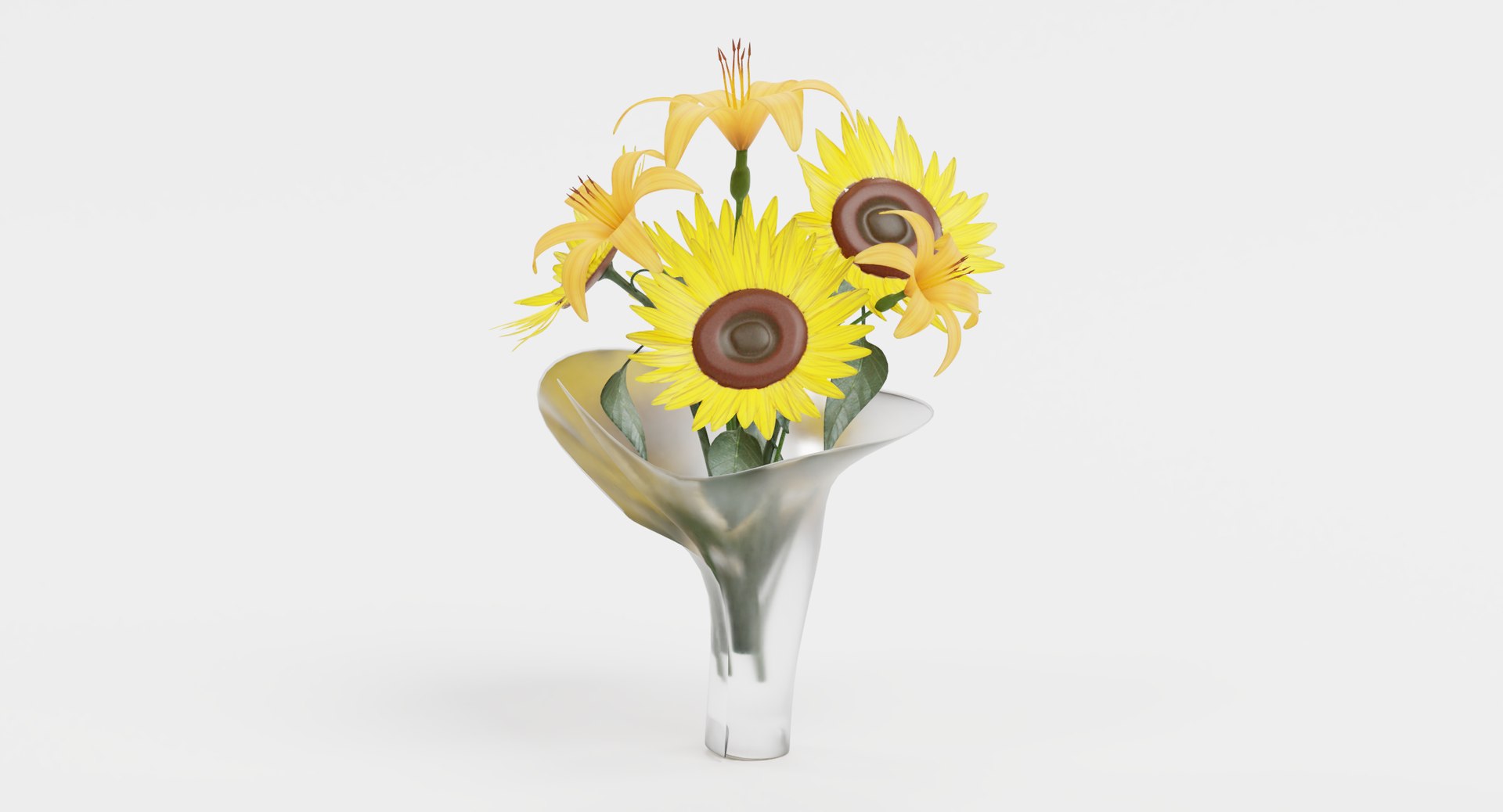 3d Flower Bouquet