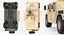 Humvee M1151 Enhanced Armament Carrier Rigged Desert