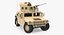 Humvee M1151 Enhanced Armament Carrier Rigged Desert