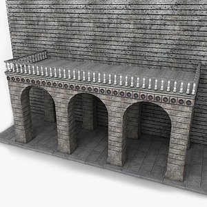 Stone Big Square Speech Balcony