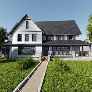 Modular Classic Style American House 18