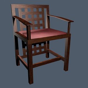 b3D_GR_Mackintosh_Dining_Armchair_V1.0