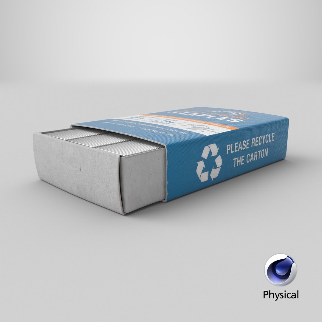 Paper Staples Package model https://p.turbosquid.com/ts-thumb/ja/Rc5MCZ/qL/stemcell_cinema_4d_physical_render/png/1786109974/1920x1080/fit_q87/34166436c36edd142c7a7d5e05a38ba4ea9a9449/stemcell_cinema_4d_physical_render.jpg